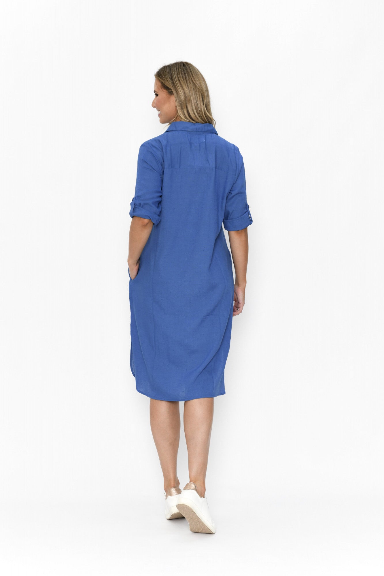 Lula Shirt Dress Blue