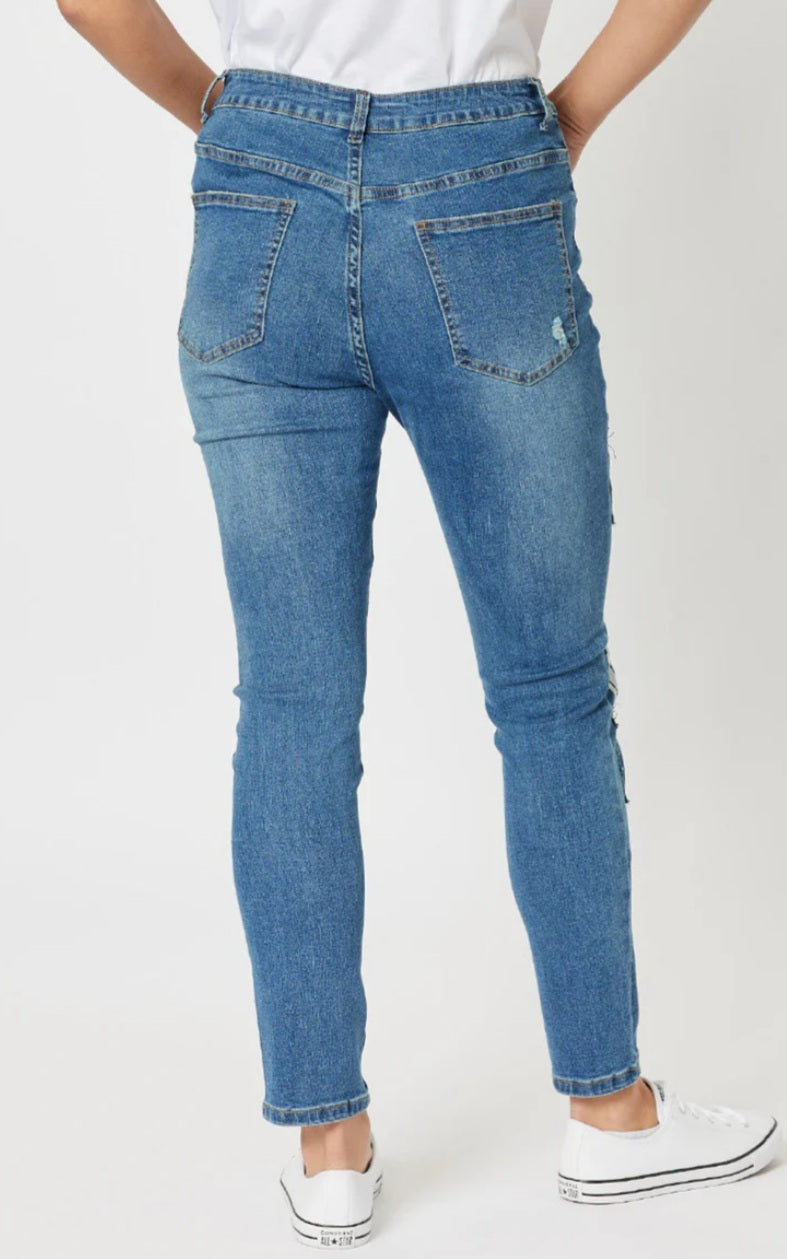 Sofia patch Jean