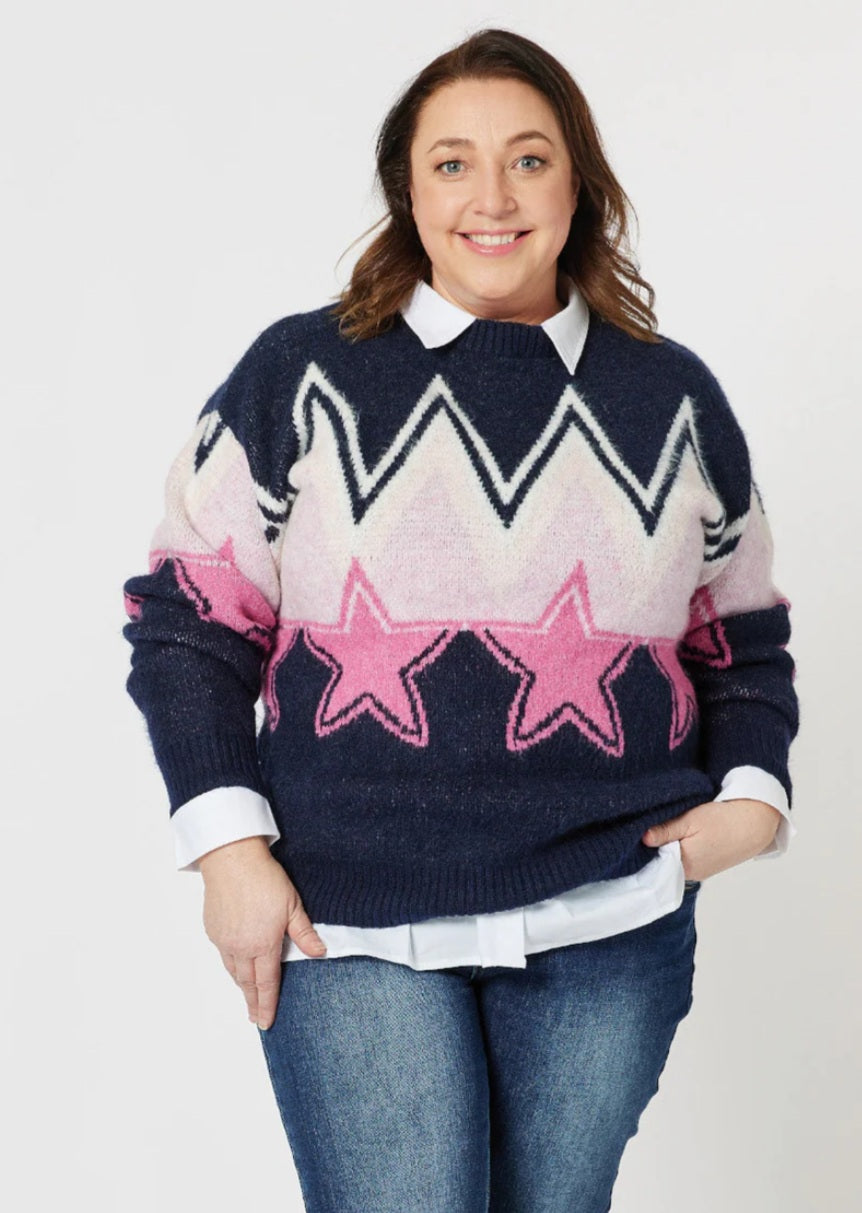 Fleur star knit