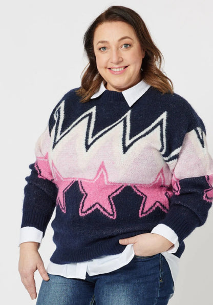 Fleur star knit