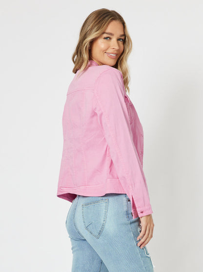 Maggie Denim Jacket Pink