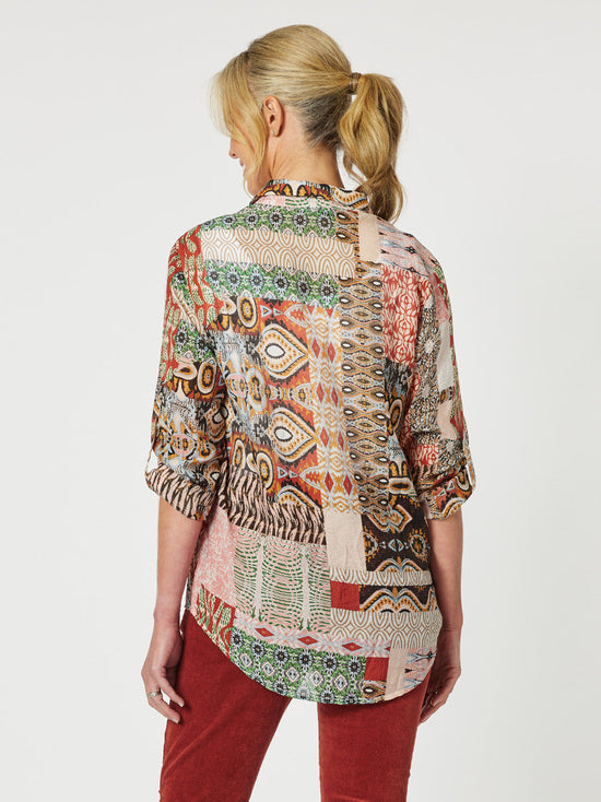 Morocco print shirt