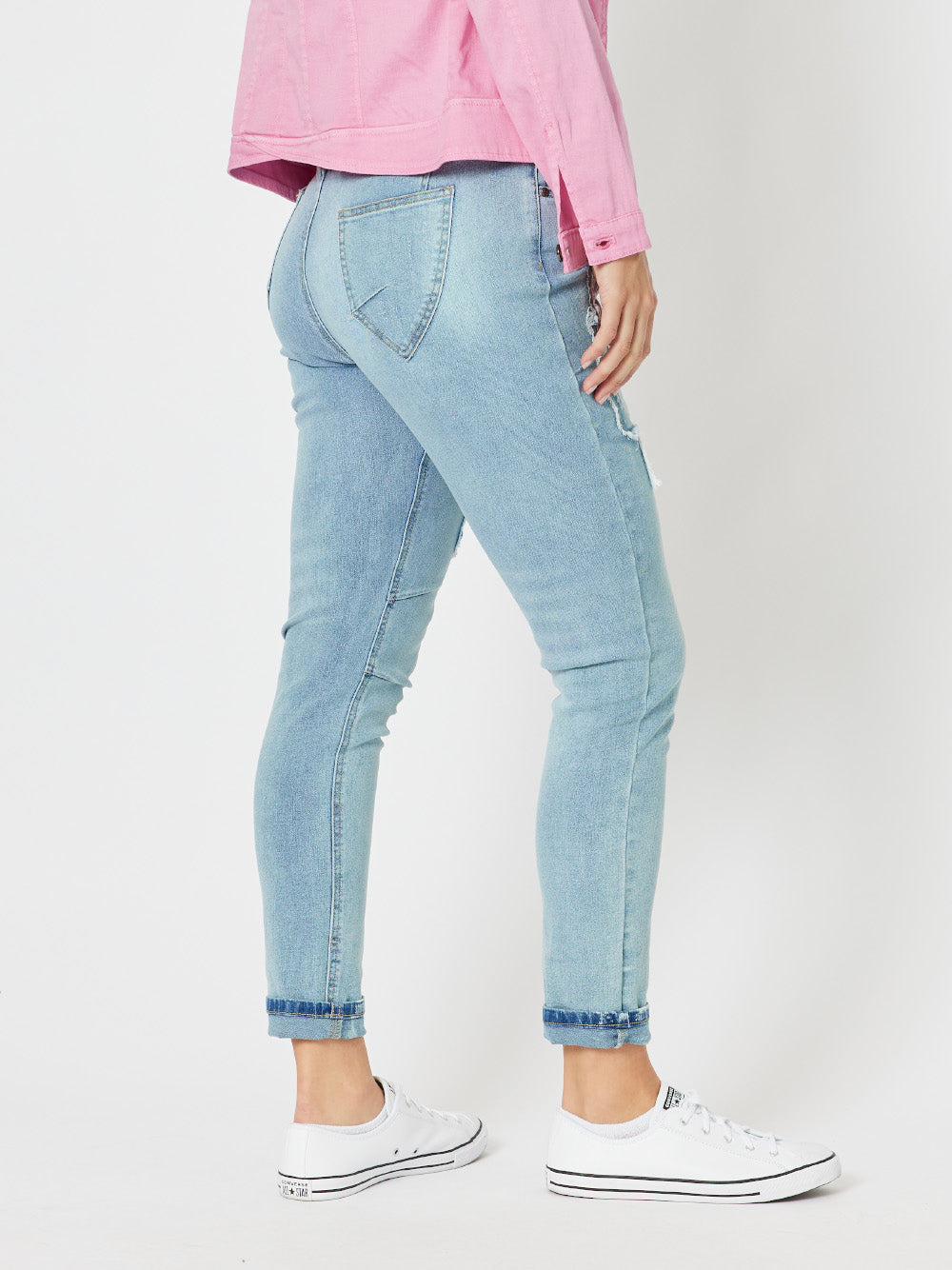 Taylor patch jeans