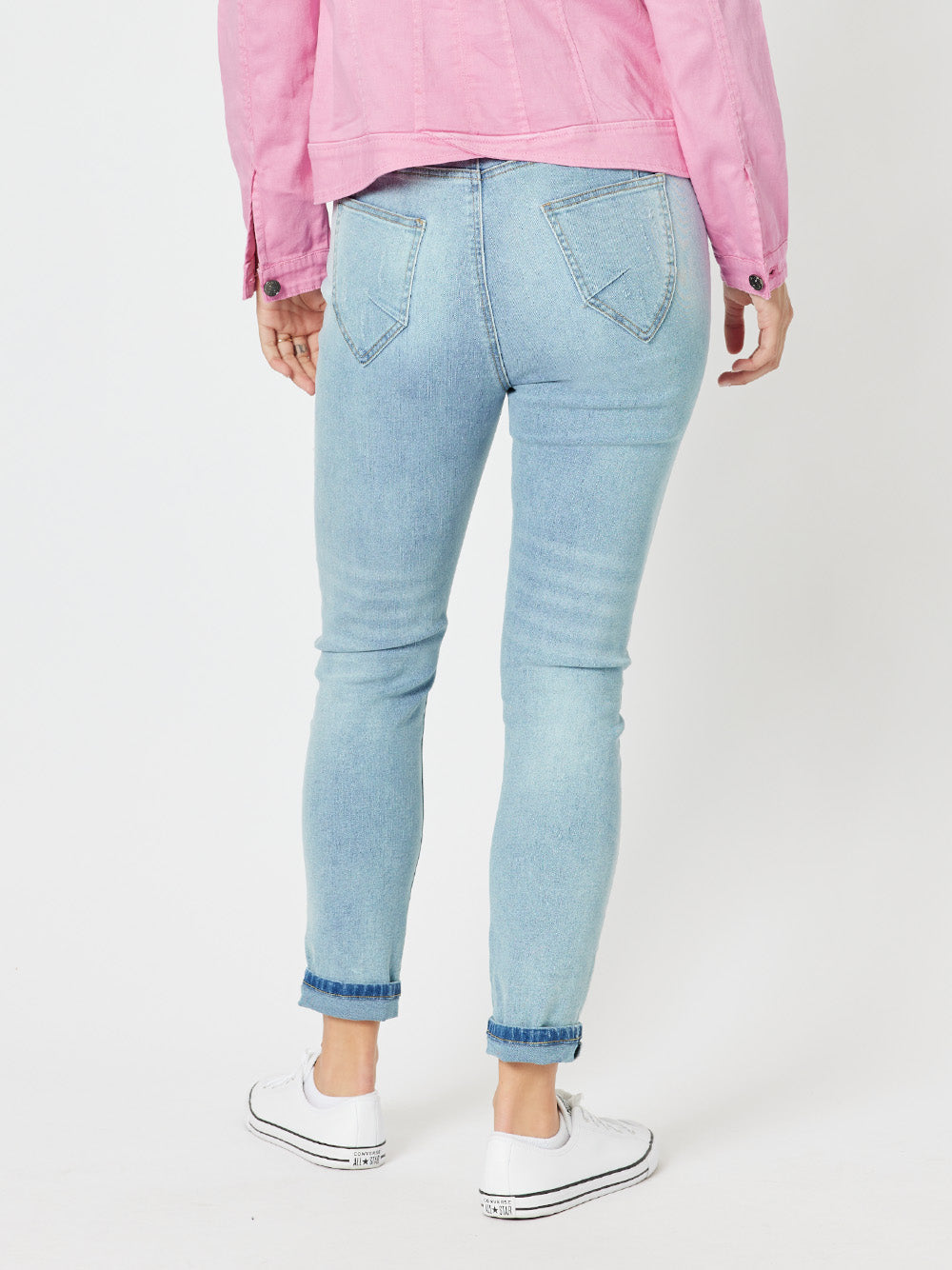 Taylor patch jeans