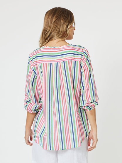 Stripe tunic top