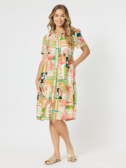 Cancun Dress Multi