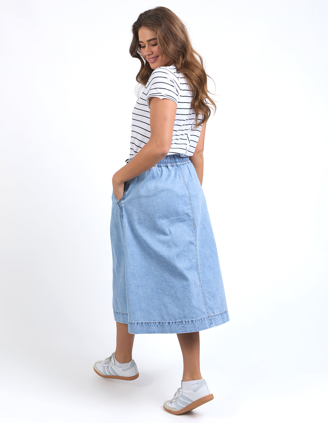 Greta Denim Skirt