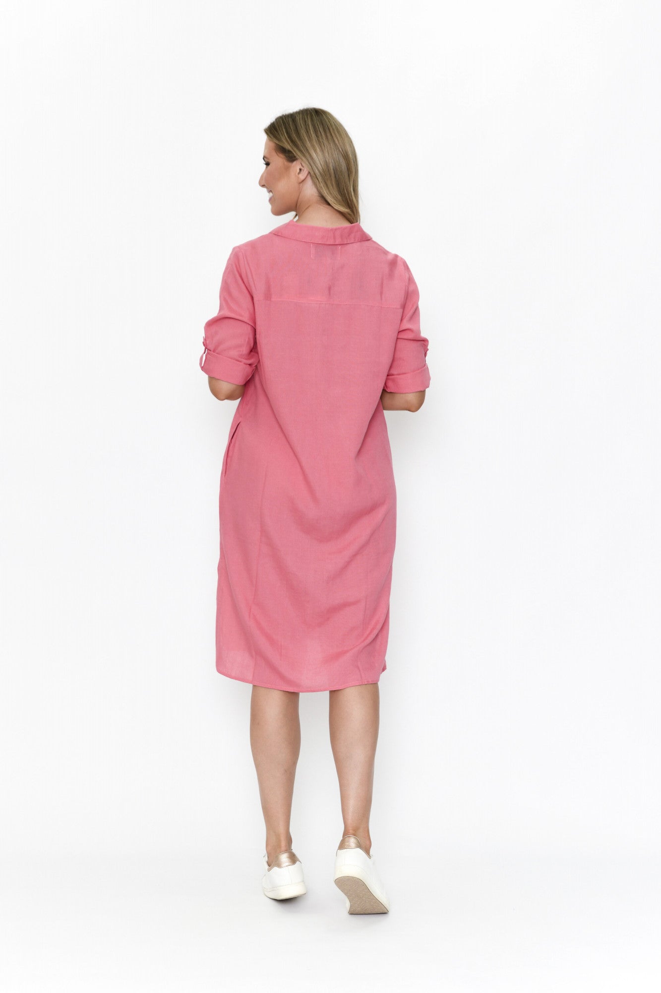 Lula Shirt Dress Pink