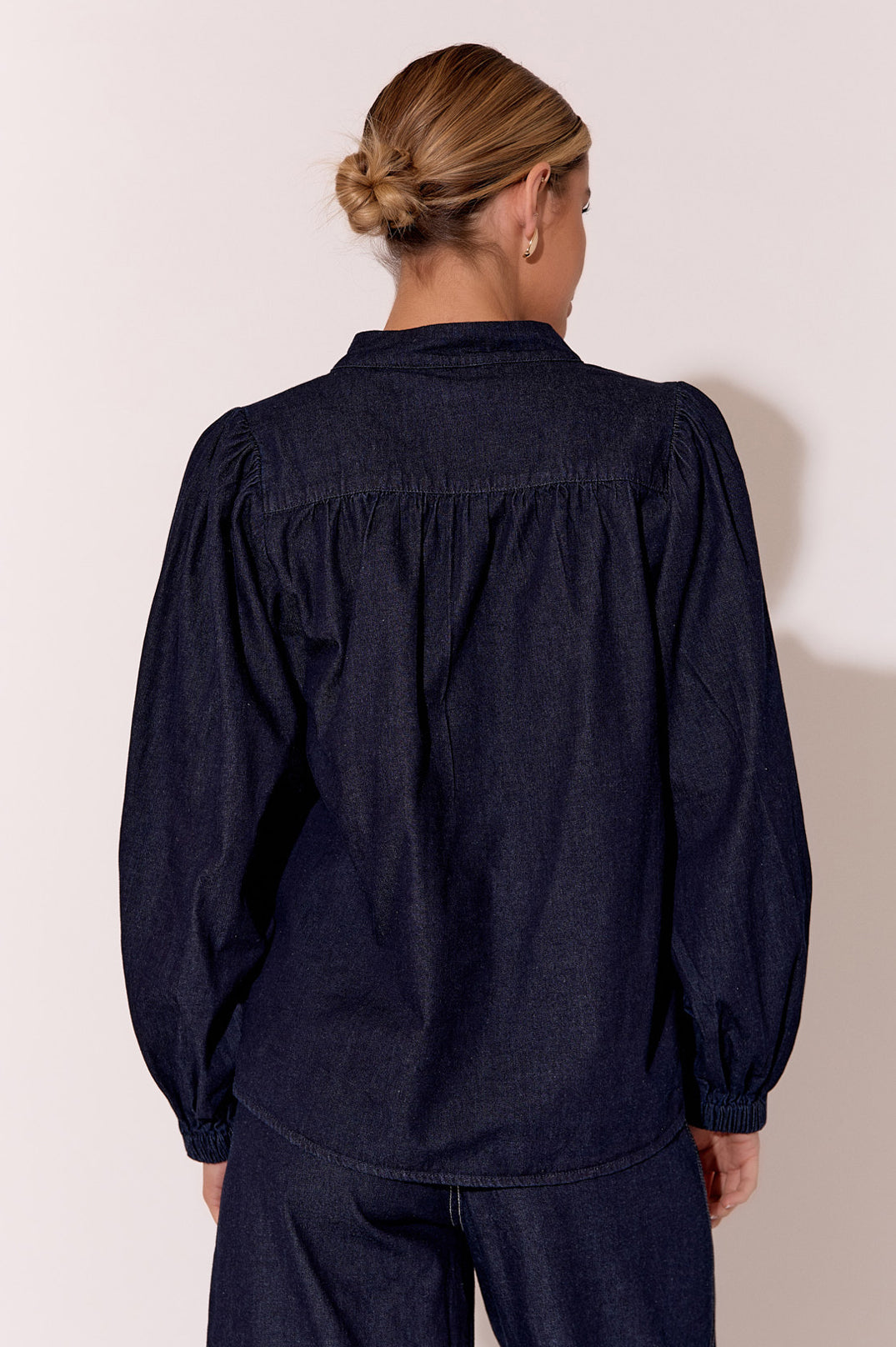 Lilian long sleeve denim shirt