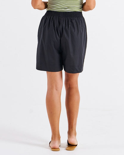 Pomona Cotton short black