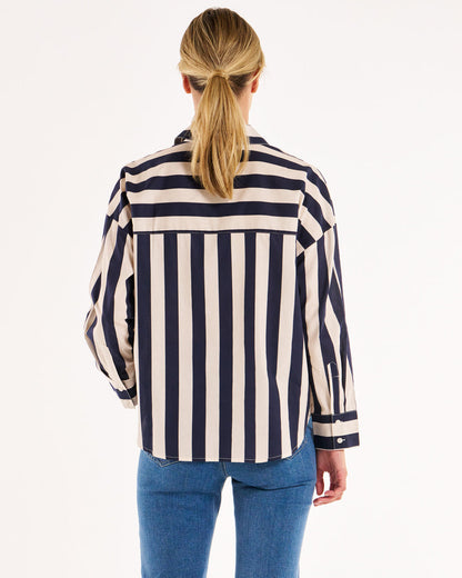 Stripe Shirt Navy