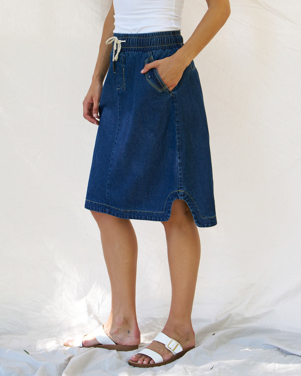 Desiree denim skirt