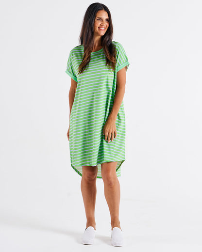 Maxine t shirt dress Green