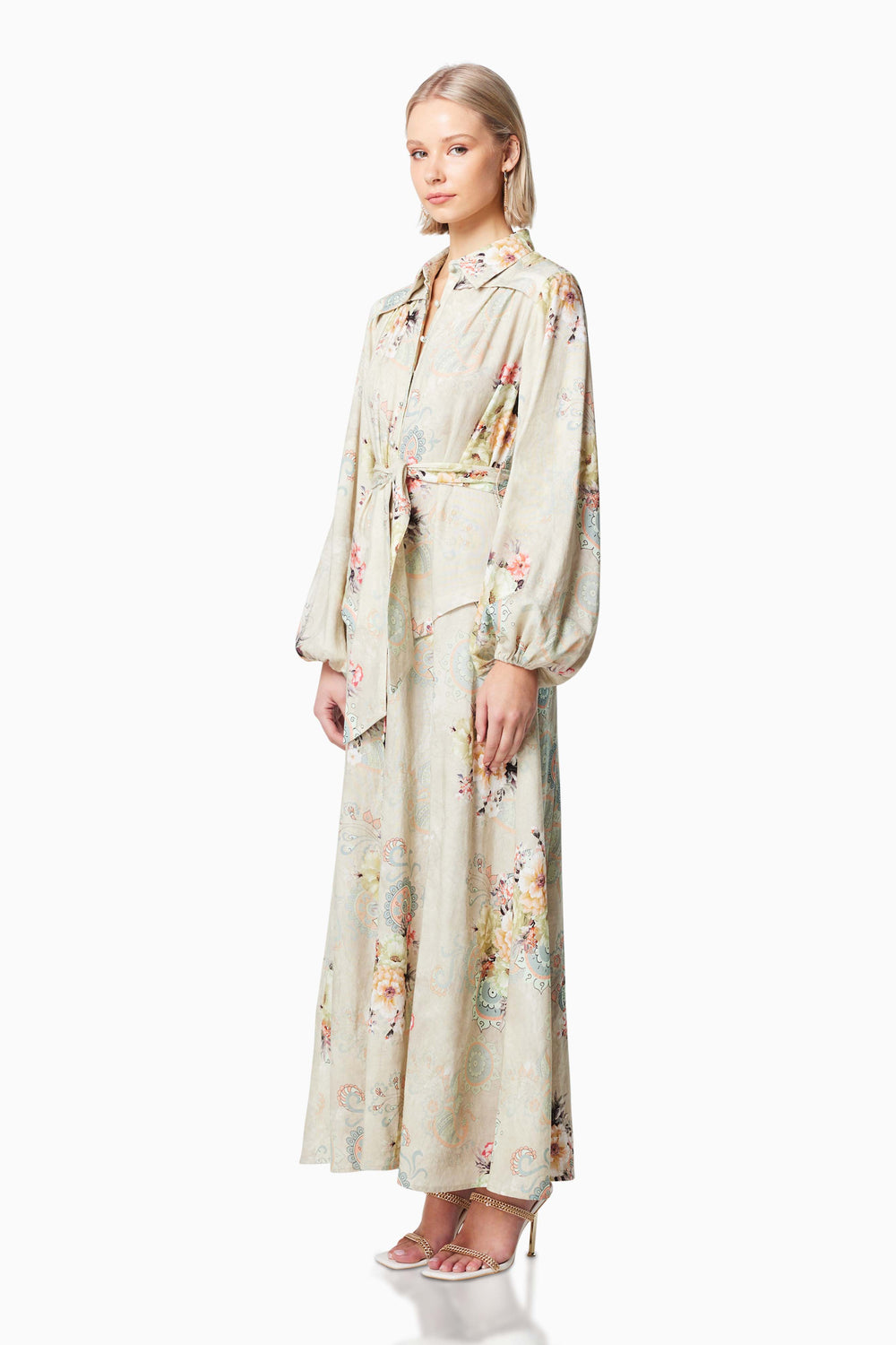 Odessa Floral Maxi dress in multi