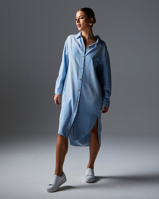 Flight Shirt Dress