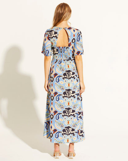 Missy V-neck Maxi dress