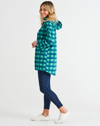 Rosie Raincoat Green\Blue