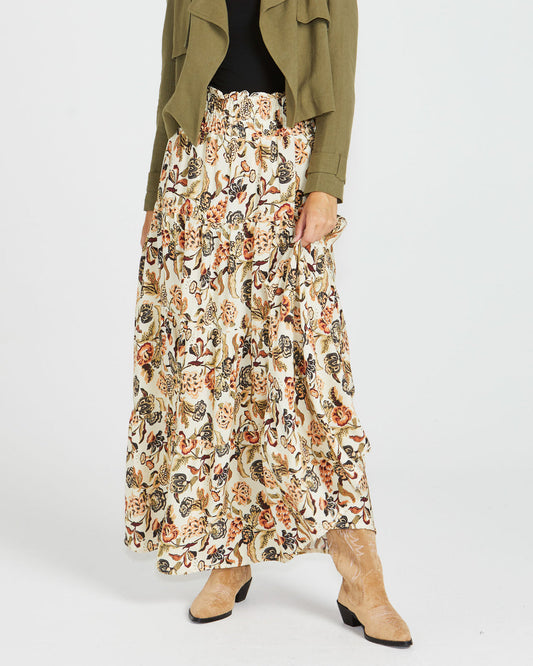 Dara boho skirt wildflower