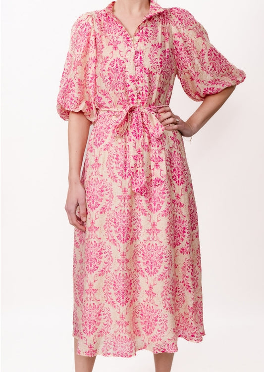 Paisley Dress Pink