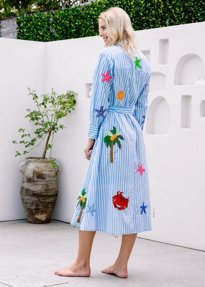 Maldives shirt dress