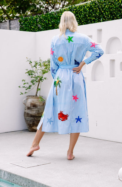 Maldives shirt dress