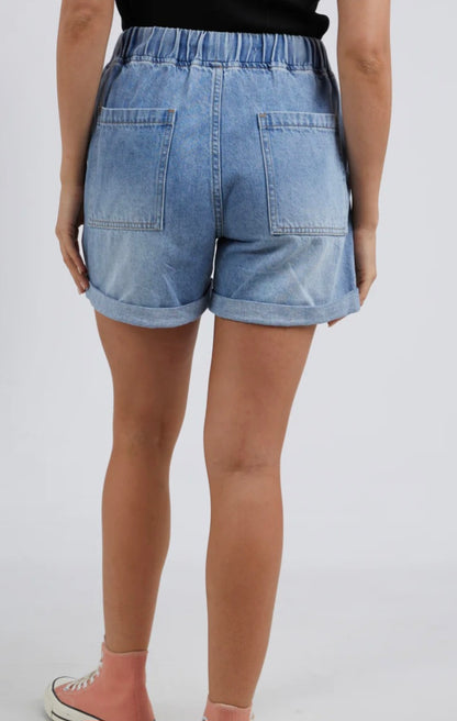 Emma relaxed denim shorts