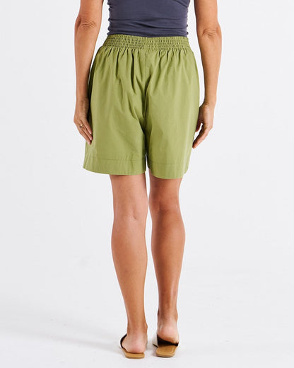 Pomona cotton short pistachio