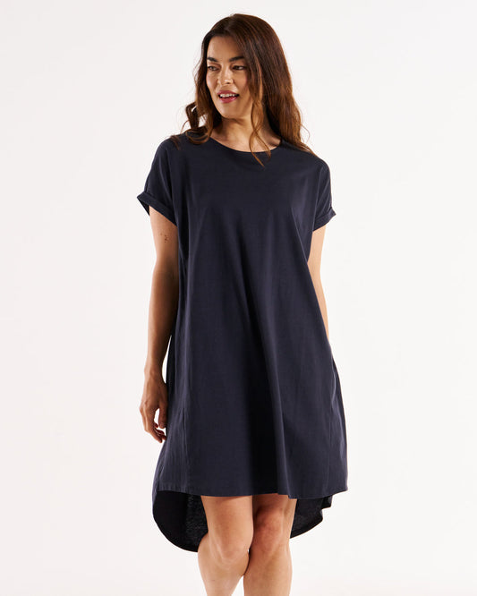 Maxine t shirt dress coal