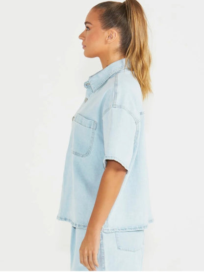 Katrina denim shirt