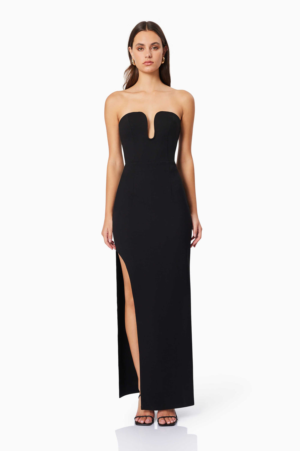 Eden maxi dress black