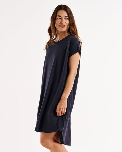 Maxine t shirt dress coal