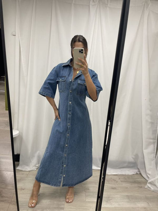 Kristy denim maxi